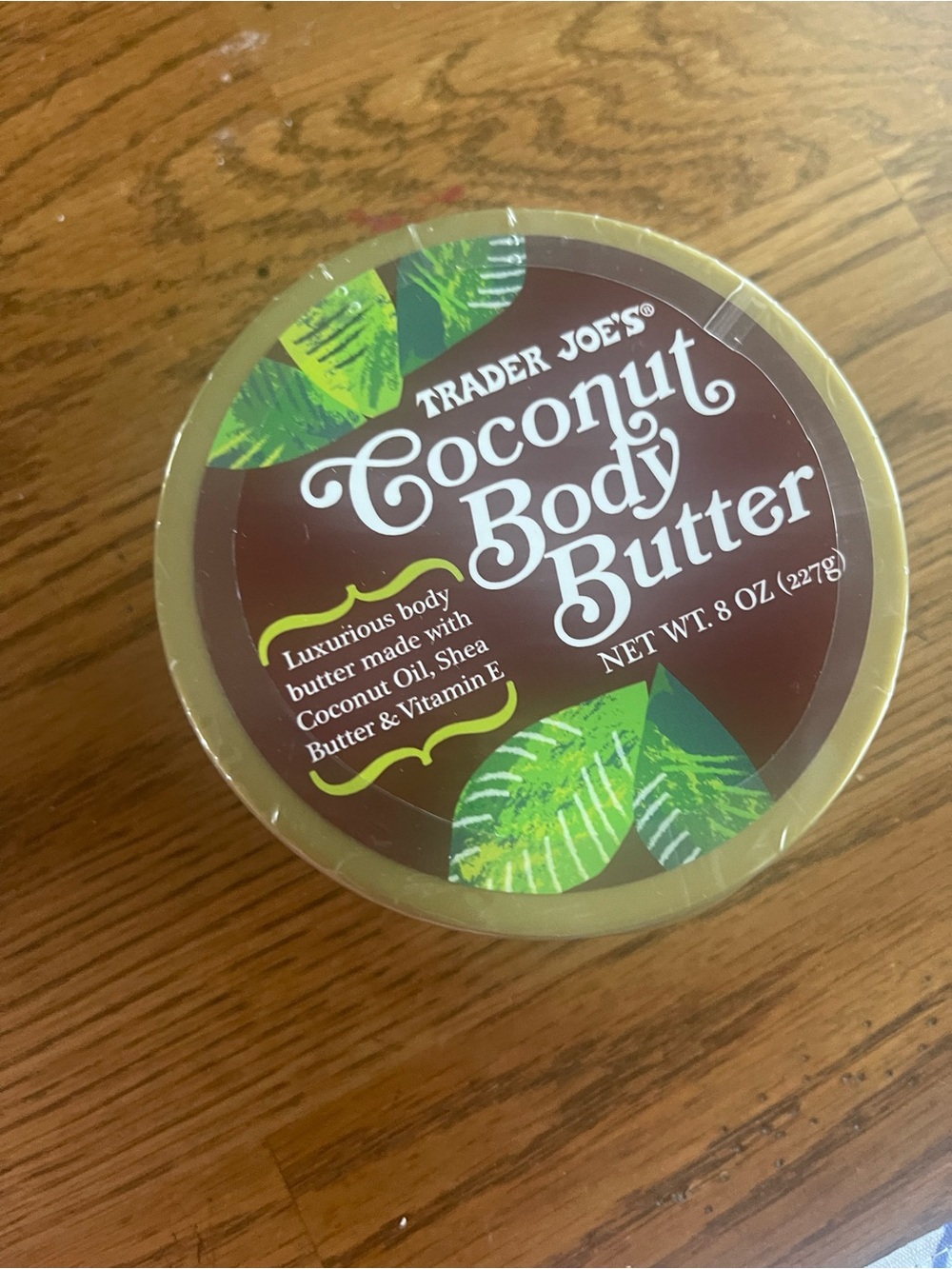 Trader Joe's Coconut Body Butter - Brown